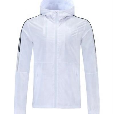 China Moisture wicking training thin jacket customized high quality soccer jacket sportswear jacket manufacturer suit material inventory for sale