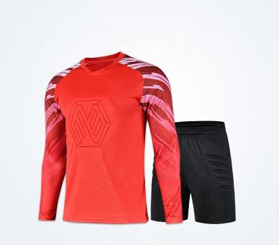 China Shirts & Tops Club Soccer Apparel Suit Sublimation Goalkeeper Soccer Uniform Best Selling Colorful Practice Uniform Set for sale