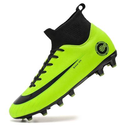 China Fashion\Comfortable\Durable Soccer Boots Factory Customize Men Boots Outdoor Futsal Football Training Shoes High Top Football Boots Soccer Sneakers Turf Top Shoes for sale