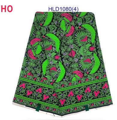 China High Quality Popular Cotton Shrink-Resistant 6 Yards Guaranteed Real Wax Fabrics African Ankara Hollandaise In Stock for sale