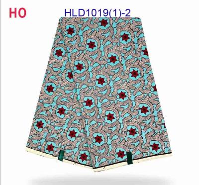 China Holland Factory Real Wax Fabrics 100% Real Wax Fabrics Original African Wax Print Anti-Static Cotton for sale