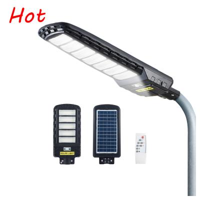 China ROUTE Teleya ip65 china wholesale price list waterproof outdoor luminaria 250w 300w 350w 400w all in one solar led street light for sale