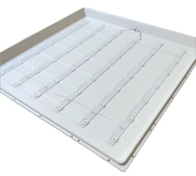 China Modern High Efficiency LED Panel Light 40W 595*595 smd 2835 Ra98 140lm/w Backlit Lifetime 40000 Hours Indoor Panel Light for sale