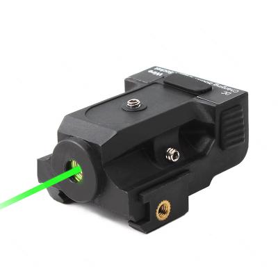 China Real Aluminum Alloy Guns Shock Proof Aiming Device With Combo Side Green Laser for sale