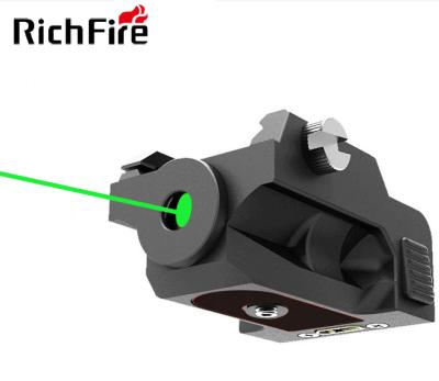 China NEW Aim Device Green Nylon Dot Side USB Rechargeable Strong Gun Laser Sight For Glock en venta