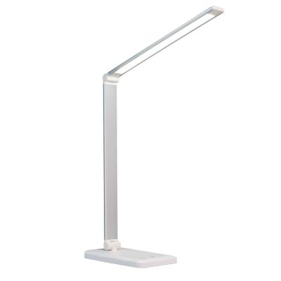 中国 2020 Newest Dresser LED Desk Lamp With Qi Wireless Charging Table Night Light Bedside Lamp And 5V2A USB Charging Port For Phone 販売のため