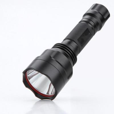 Cina Fashional Module C8 Portable Colorful Led Linterna Hunting Rechargeable Green Led Flashlight in vendita