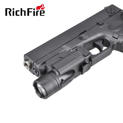 China Army Tactical Military 1000Lumens LED Flashlight Green Laser Spotlight Mini Glock Pistol Gun Weapon Light Lanterna Airsoft Light en venta