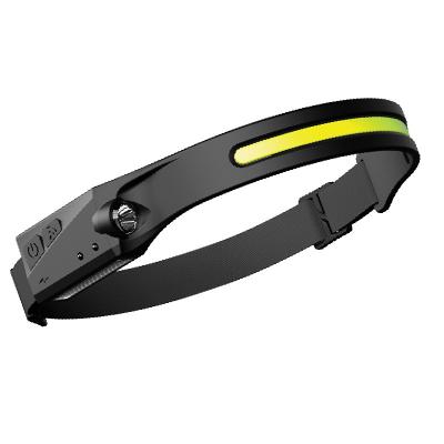 Chine Hot 2021 New Product Selling USB Camping Headlight COB Light LED Rechargeable Outdoor Sensor Headlamp Waterproof Headlamp à vendre