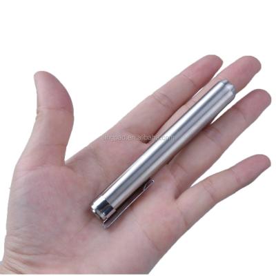 중국 Convenient Hot Sale Mini Key Chain Flashlight Stainless Steel LED Flashlight Torch 판매용