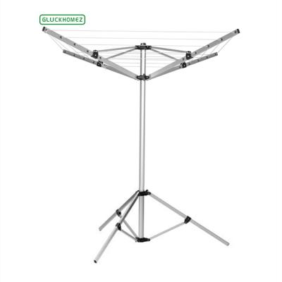 China 4AM 16M Folding Aluminum Portable Camping Dryer With Tripod Stand for sale