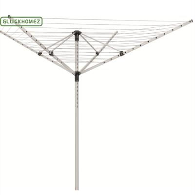 China Lifetime 4AM 60M Daily Aluminum Rotary Airer For Special Online Retailer for sale