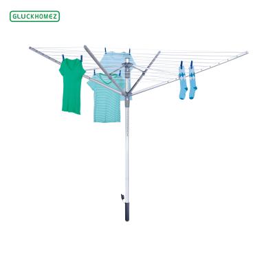 China 4am 50m Folding Aluminum Umbrella Rotary Airer for sale