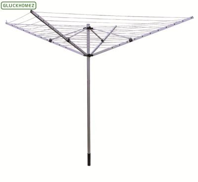 China 4AM 50 M Folding Aluminum Rotary Airer for sale