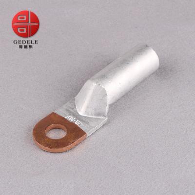 China Wire Connecting Bimetallic Type Cable End DTL-150mm Terminal Crimp Bimetallic Lugs for sale