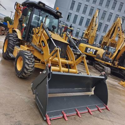 Cina 0.9CBM Capacità del secchio CAT 420F usata Caterpillar Backhoe Loader in condizioni superiori in vendita