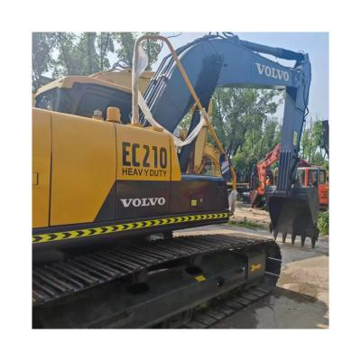 China High Efficiency 2022 Volvo EC210D Hydraulic Crawler Backhoe Excavator for sale