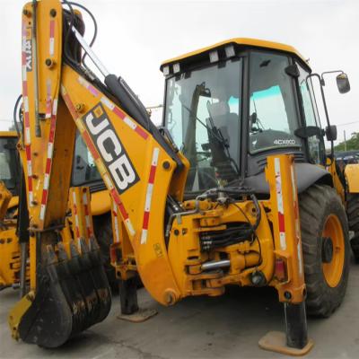 China Construction Works Original Paint JCB3CX JCB4CX Used Backhoe Loader in Good Condition for sale