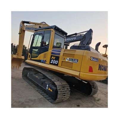 China Used KOMATSU PC200-8 Hydraulic Crawler Digger Excavator With 1.2CBM Bucket Capacity for sale