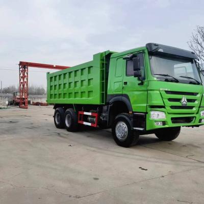 China Euro 3 Used Sino Truck 6x4 HOWO 371HP Diesel Tipper Dump Truck with Manual Transmission for sale