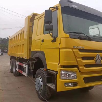 China Howo 6x4 Tipper Dumper Truck Used 375 Diesel Truck 10825mmx2496mmx3450mm for sale