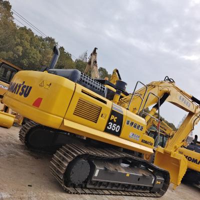 Китай 800 рабочих часов Использованный экскаватор Komatsu PC350 Идеально подходит для строительных работ продается