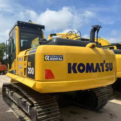 China Japan Komatsu PC200-8 Used Crawler Excavator with Track Shoes 20 Tons at Manufacturing Plant for sale