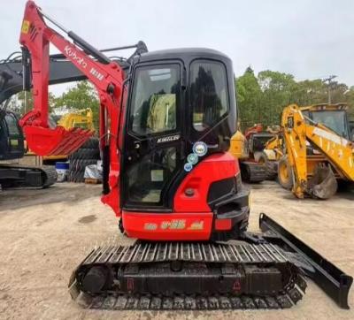 China 3.5 Ton Small Machine Second Hand Kubota U35 Excavator with Original Hydraulic Valve for sale