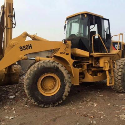 China Original Hydraulic Pump Used Cat 950H Front Wheel Loader with 20 Tons Rated Load for sale