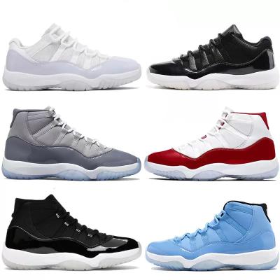 China Breathable Jumpman 11 Gamma Blue Outdoor Sports Pantone Trainers Mens Womens Sneakers UNC Jordaneliedly 11s Mens Basketball Shoes 36-47 for sale