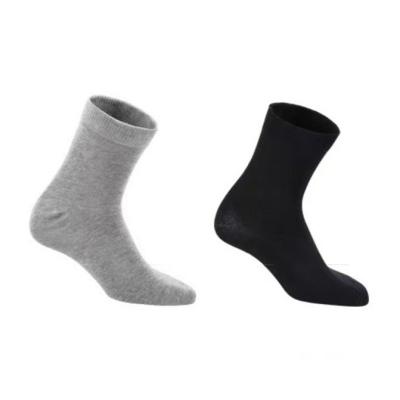 China Amazon Hot Selling QUICK DRY Socks Cotton Spandex 27% Silver Fiber Antibacterial Socks for sale