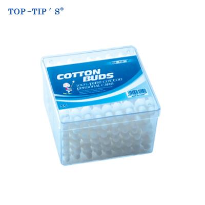 China HOT SALE AA Grade Cotton Buds for Daily Use! Square box of 200 Pieces/PP for sale