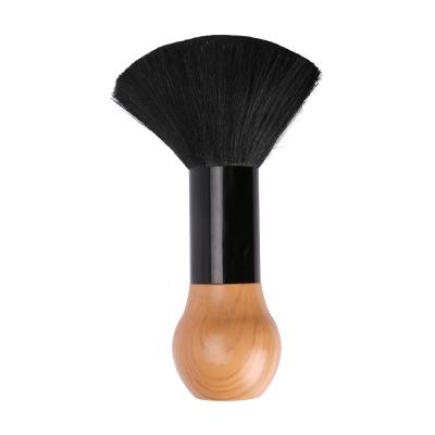 China High Quality Skin-friendly FaHigh Quality Neck Makeup Face Scrub Sweep Soft Cleaning Salon Use Barber Hairbrush Hair Sweep Brush for sale