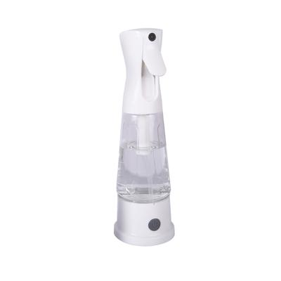 China Hairdressing Barber Electrolytic Disinfection Spray Bottle Salon Hair Mist Bottle With USB Charging for sale