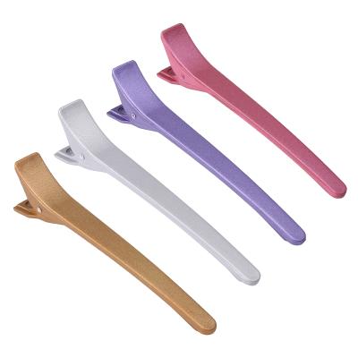 China Professional Salon Wholesale Hair Clips For Hair Salon Fashion Snap Clip Hair Accessories 4pcs Hairpins for sale