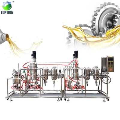 China Preparation Needle Coke Wiped Film Evaporator Molecular Distillation for sale