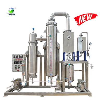 China CIP Rising Film Evaporator Toption China Stainless Steel Evaporator for sale