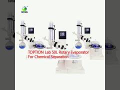 TOPTION Lab 50L Rotary Evaporator For Chemical Separation