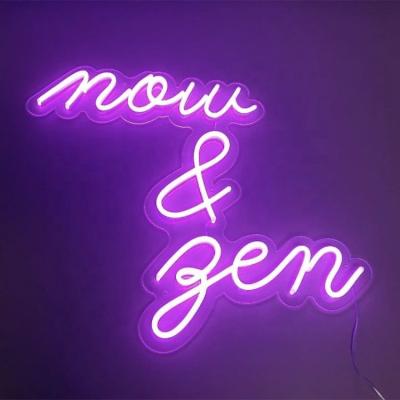 China Wall Mounted/Hanging Name Neon Sign OEM Service Wedding Ceremony Party Custom Neon Led Light For Wall Decoration for sale