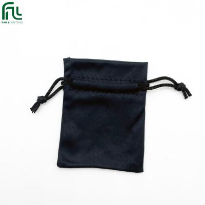 China Jewelry/Phone/Glasses Packaging Custom Logo Luxury Flap Micro Fiber Suede Jewelry Pouch for sale