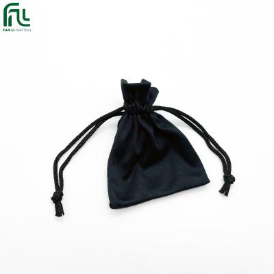 China Custom Packaging 6*8 cm Logo Printed Velvet Jewelry /Bracelet/Rings Jewelry Box Pouch Rings Bracelet Earrings Drawstring Bag for sale