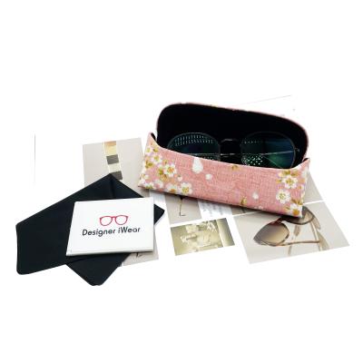 China Low Moq Wholesale Cotton No Logo Optical Glass Case Eyeglass Case Spectacle Cases for sale