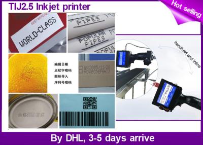 China Handheld inkjet printer work together with pouch machine food package printing for sale