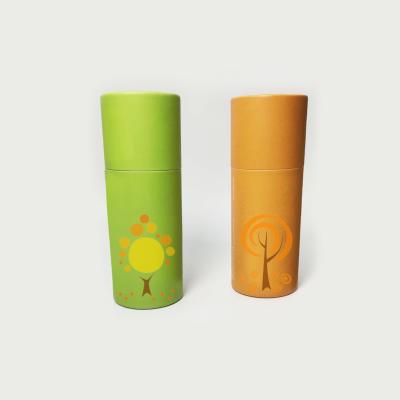 China Disposable OEM BOX Packaging Ceramic CBD Oil Atomizer Cartridge Boxes Packaging For Customization Paper Tube for sale