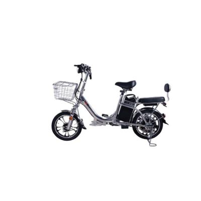 China Rechargeable Electric Bike 48v 12ah Color Lead Acid Battery Aluminum Alloy Scooter City Electric Bike for sale