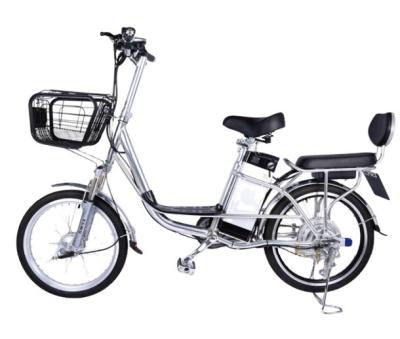 China Aluminum Alloy Cheap Discount 350w Motor Lead Acid Double Ion Battery Electric Bike For Adult for sale