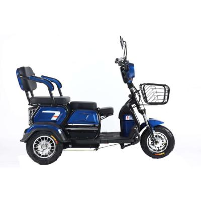 China Low price high quality electric passenger tricycle cycle low price lead acid battery tricycle three wheel eco-friendly power for sale