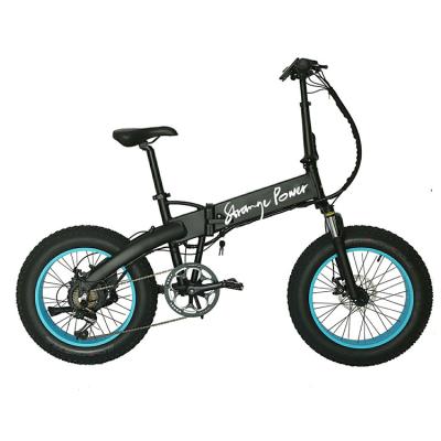 China Fat Tire Mountain Advanced Snow Aluminum Alloy Combination Electric Hybrid Bike for sale