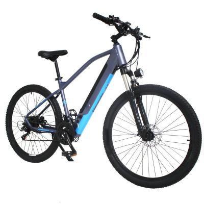 China 36V 10.5Ah Aluminum Alloy Lithium Battery Aluminum Alloy Frame Electric Mountain Bike for sale