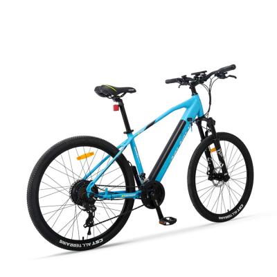 China Retro Aluminum Alloy Factory Price Full Suspension Electric Bike Battery Bike Integrated Cycle Powered by Lithium Battery MTB Rear Hub Motor for sale